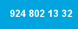 924 802 13 32